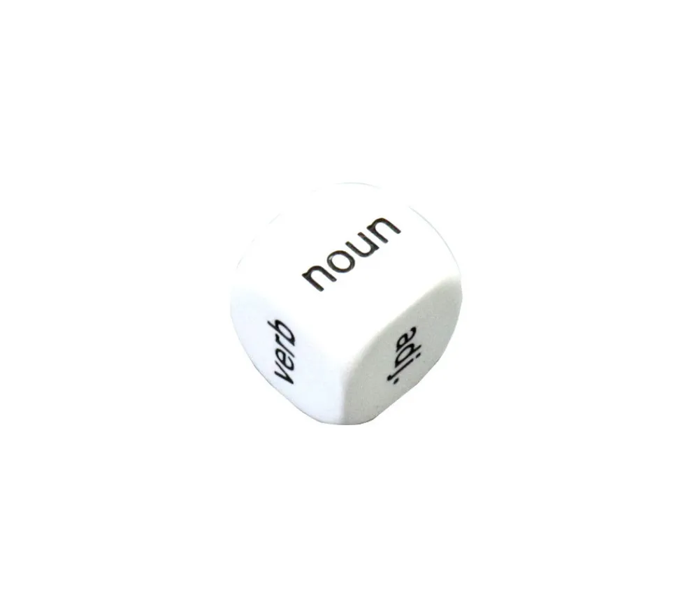Tout Pour le Jeu Dé anglais catégorie mot : adj noun verb en 18 mm