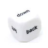 Tout Pour le Jeu Dé anglais directions up, down, right, back, forward