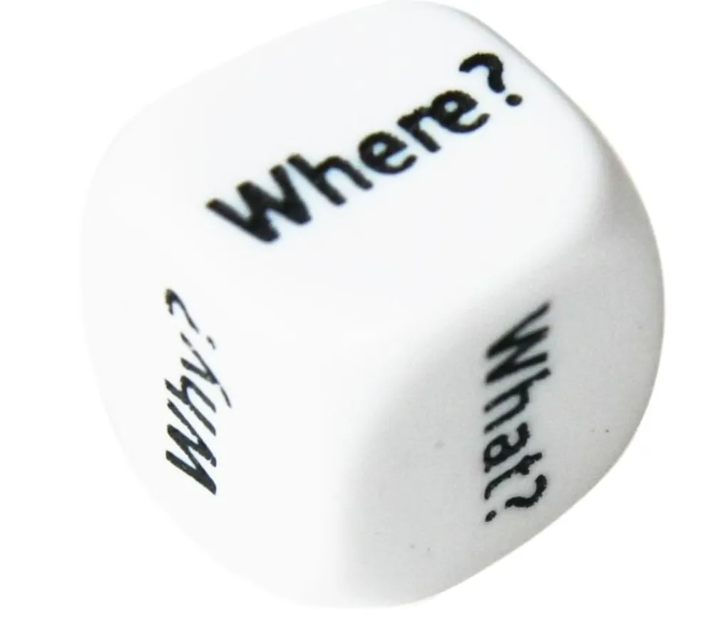 Tout Pour le Jeu Dé anglais pronom interrogatif what, how, when, where, who, why