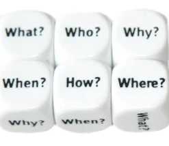 Tout Pour le Jeu Dé anglais pronom interrogatif what, how, when, where, who, why