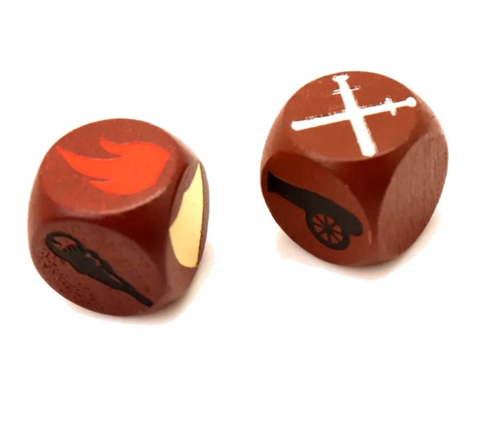 Tout Pour le Jeu Dé attaque bataille en bois en 18 mm pour jeu