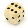 Tout Pour le Jeu Dé bois 18 mm en buis de 1 à 6 pour jeu de société - France