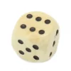 Tout Pour le Jeu Dé bois 12 mm en buis de 1 à 6 pour jeu de société