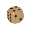 Tout Pour le Jeu Dé bois 12 mm en charmille de 1 à 6 pour jeu de société