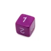Tout Pour le Jeu Dé chiffre 15 mm VIOLET coins droits D6 chiffres 1 à 6