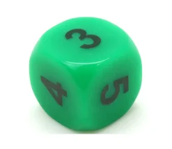 Tout Pour le Jeu Dé chiffres 334455 en 16 mm couleur à choisir