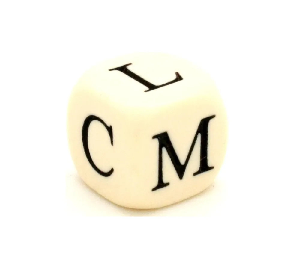 Tout Pour le Jeu Dé chiffres romains V X L C D M