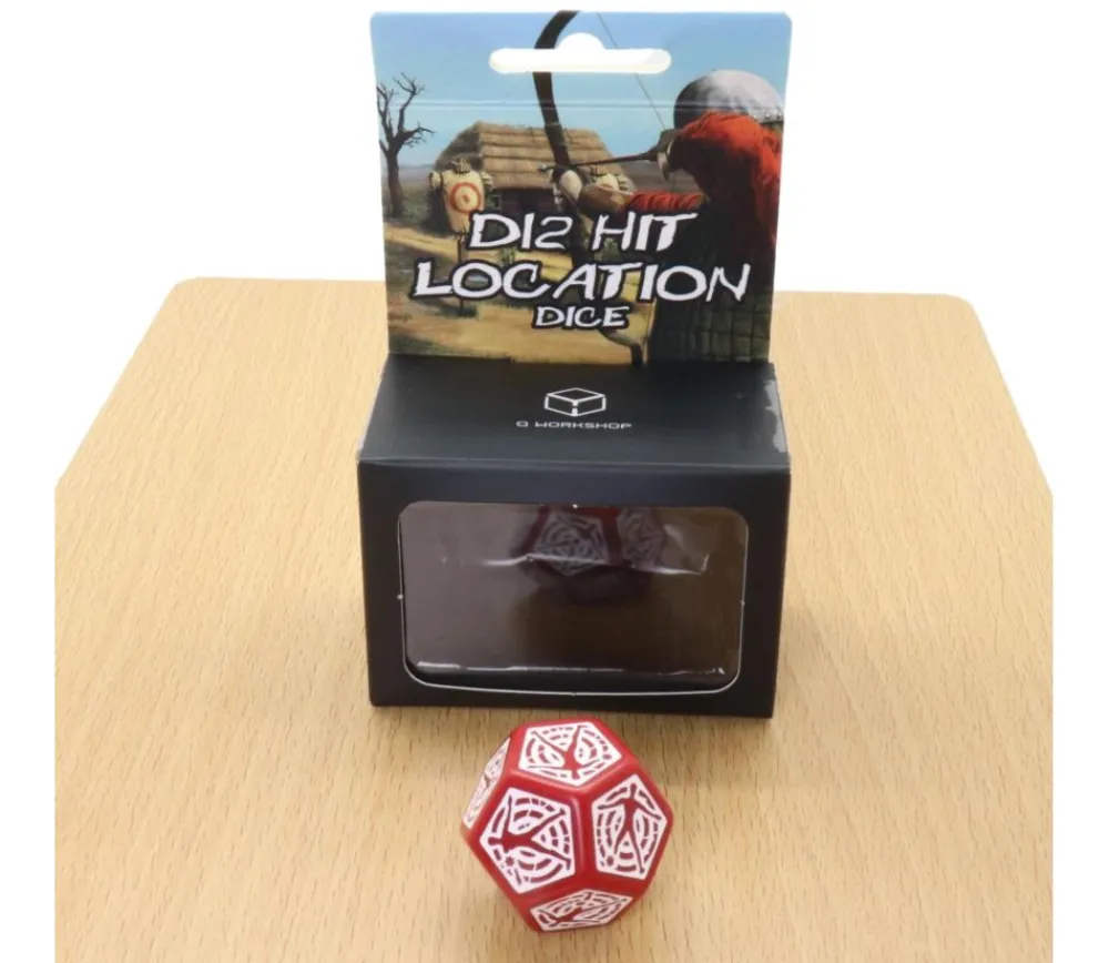 Tout Pour le Jeu Dé Corps combat actions points de frappe 12 faces