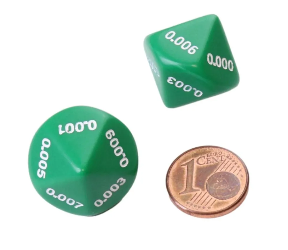 Tout Pour le Jeu Dé décimal millième 0.001 0.002 0.003 0.004 0.005 0.006 0.007 0.008 0.009