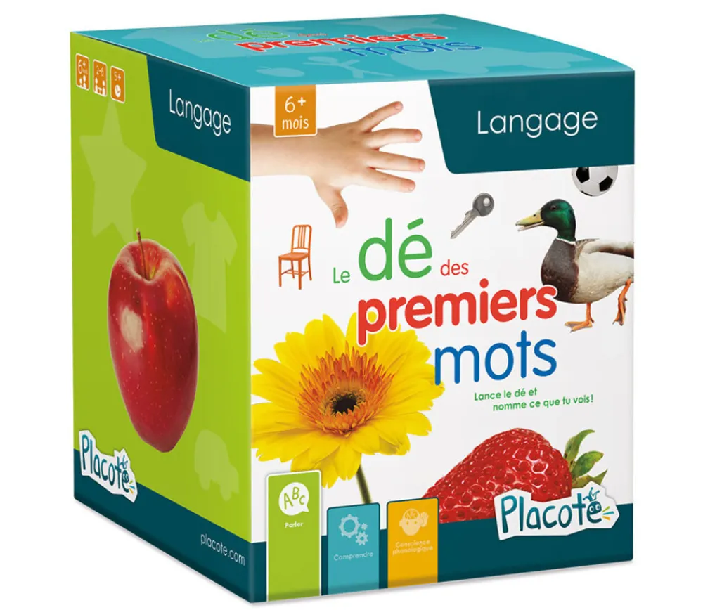 Tout Pour le Jeu Dé des premiers mots 15 cm (60 images)