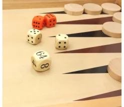 Tout Pour le Jeu Dé doubleur 2 4 8 16 32 64 videaux bois 18 mm backgammon