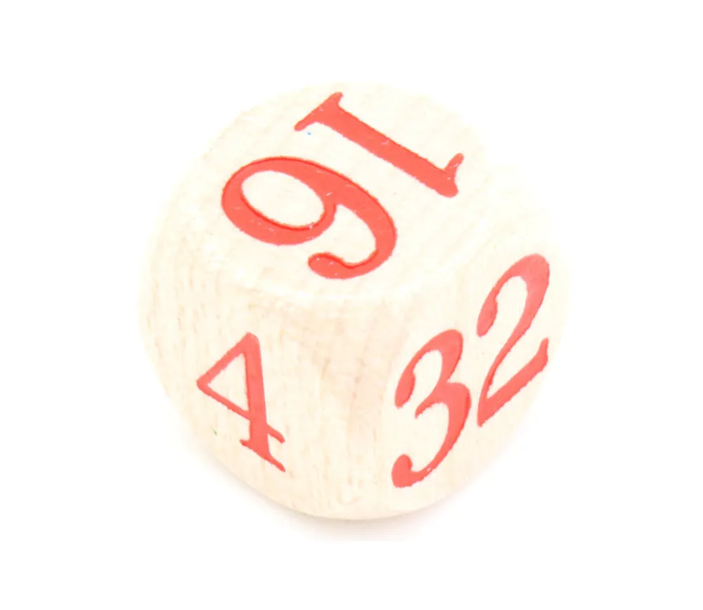 Tout Pour le Jeu Dé doubleur backgammon 2 à 64 videaux bois