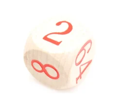 Tout Pour le Jeu Dé doubleur backgammon 2 à 64 videaux bois