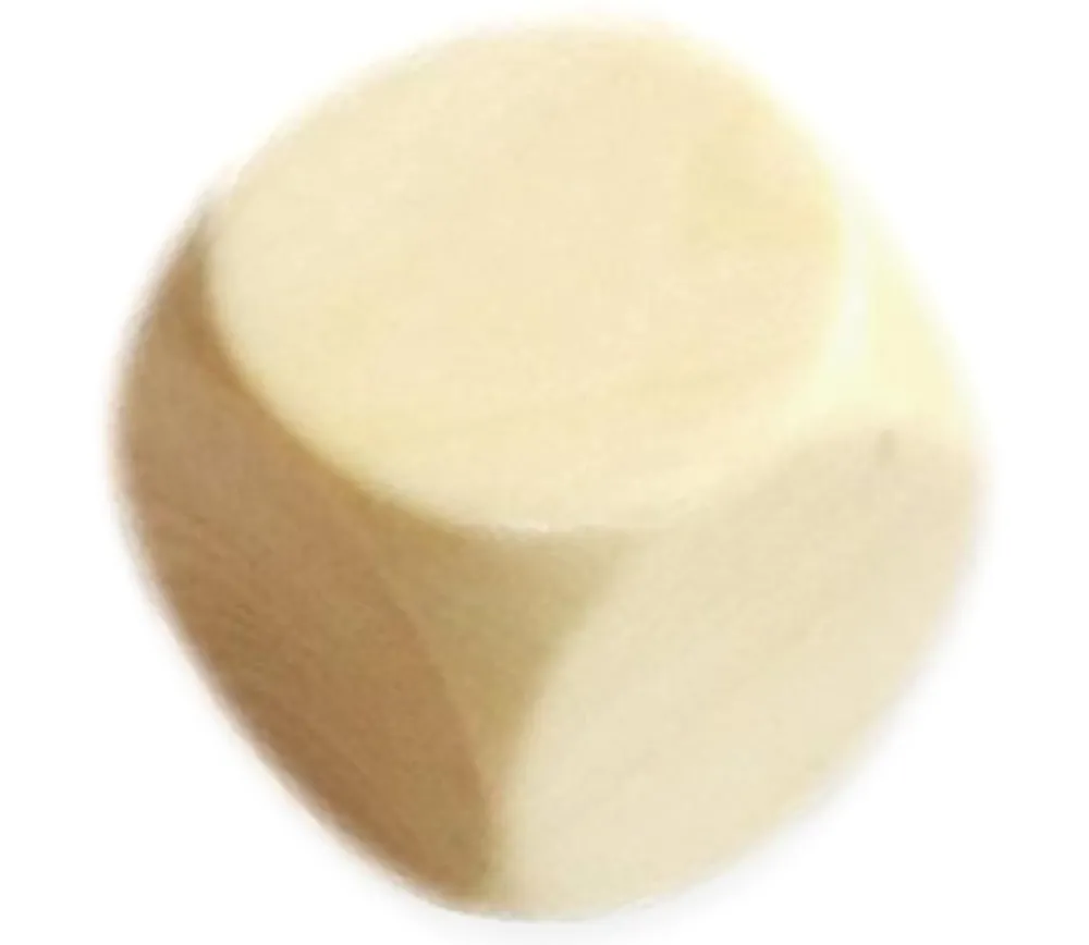 Tout Pour le Jeu Dé en bois naturel 18 mm neutre buis