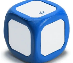 Tout Pour le Jeu Dé faces magnétiques et effaçables neutres 5 cm