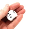 Tout Pour le Jeu Dé fraction 1/2 2/4 1/3 2/3 1/4 3/4 en 22 mm