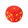 Tout Pour le Jeu Dé géant 16 cm en mousse tactile ROUGE