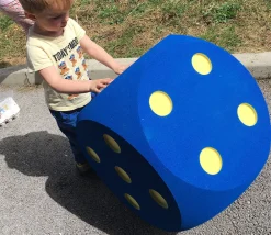 Tout Pour le Jeu Dé géant 50 cm en mousse tactile alvéolée