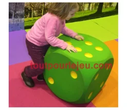 Tout Pour le Jeu Dé géant 50 cm en mousse tactile alvéolée