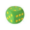 Tout Pour le Jeu Dé géant 16 cm en mousse tactile VERT