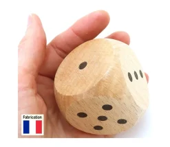 Tout Pour le Jeu Dé géant en bois 5 cm 1 à 6 pour jeu - 50 mm