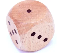 Tout Pour le Jeu Dé géant en bois 5 cm 1 à 6 pour jeu - 50 mm