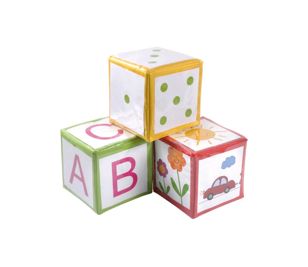 Tout Pour le Jeu Dé géant rouge faces modifiables 15,5 cm personnalisable à volonté