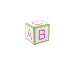 Tout Pour le Jeu Dé géant vert faces modifiables 15,5 cm personnalisable à volonté