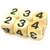 Tout Pour le Jeu Dé moyenne 2 2 3 3 4 4 en bois de 16 mm