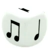 Tout Pour le Jeu Dé Musique 16 mm notes musicales