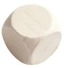 Tout Pour le Jeu Dé neutre 20 mm en bois sans marquage hêtre