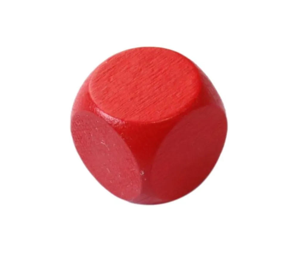 Tout Pour le Jeu Dé neutre en bois 12 mm naturel ou coloré pour jeu