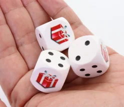 Tout Pour le Jeu Dé paquet cadeau 2 cm en bois