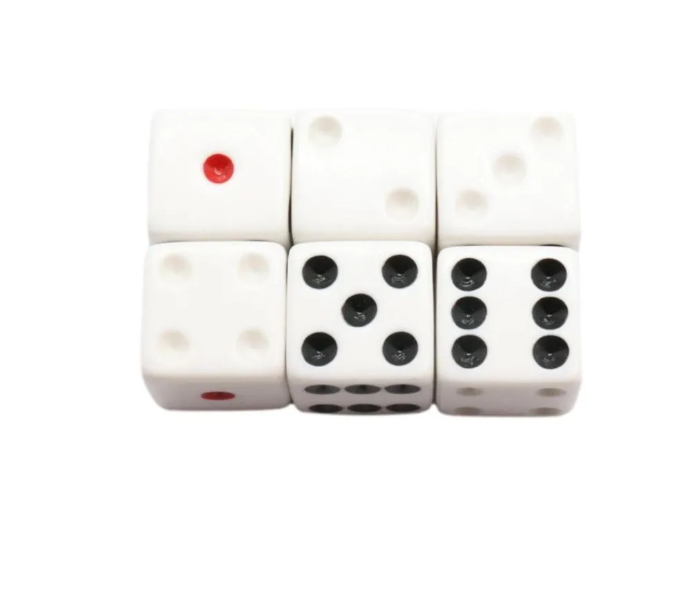 Tout Pour le Jeu Dé Penumbra : 1 à 6 rouge-blanc-noir