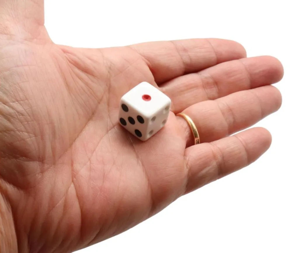 Tout Pour le Jeu Dé Penumbra : 1 à 6 rouge-blanc-noir