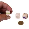 Tout Pour le Jeu Dé personnalisé 16 mm en bois neutre : 1 face avec votre image