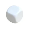 Tout Pour le Jeu Dé plastique neutre 16 mm à personnaliser blanc