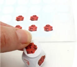 Tout Pour le Jeu Dé plastique neutre 16 mm à personnaliser blanc