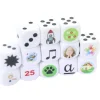 Tout Pour le Jeu Dé plastique personnalisé 16 mm : 1 face personnalisée avec votre image