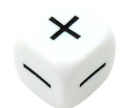 Tout Pour le Jeu Dé plus et moins + - en 16 mm