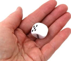 Tout Pour le Jeu Dé points 1 2 3 4 5 et neutre en 18 mm
