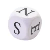 Tout Pour le Jeu Dé points cardinaux en bois 16 mm