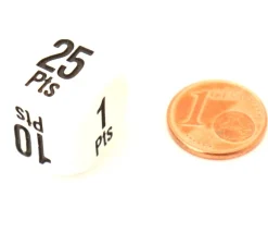 Tout Pour le Jeu Dé points gagnants 16 mm +1 à +25
