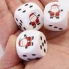 Tout Pour le Jeu Dé père noel spécial fête 2 cm en bois