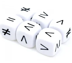 Tout Pour le Jeu Dé signe comparaison égal différent plus grand et plus petit