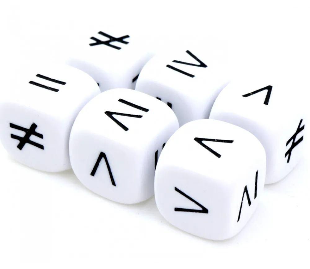 Tout Pour le Jeu Dé signe comparaison égal différent plus grand et plus petit