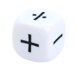 Tout Pour le Jeu Dé signe Mathématiques + - x ÷ + -
