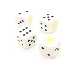 Tout Pour le Jeu Dé Soleil 23456 en bois 16 mm - Bords arrondis