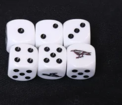Tout Pour le Jeu Dé spécial corbeau 12345 taille 16 mm