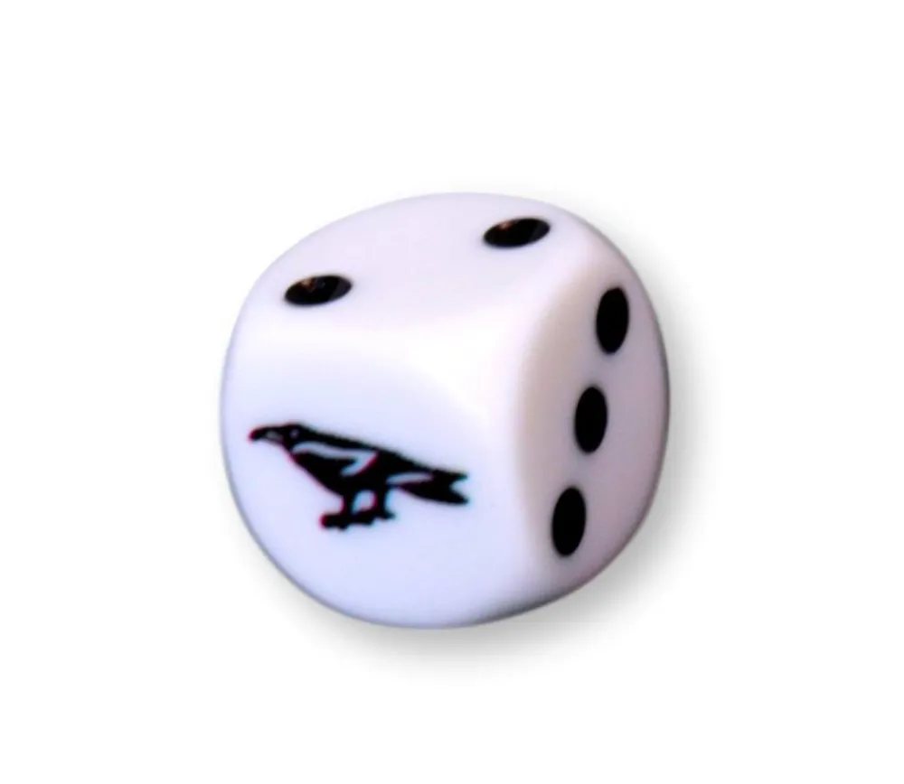 Tout Pour le Jeu Dé spécial corbeau 12345 taille 16 mm